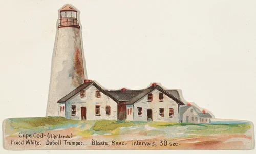 Cape Cod, from the Lighthouses series (N119) issued by Duke Sons & Co. to promote Honest Long Cut Tobacco by W. Duke, Sons & Co., print, 1889