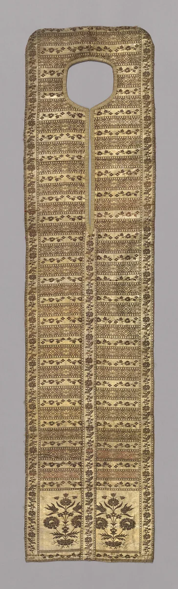 Fragment by Poland, textile, 1725-1775