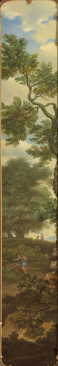Arcadisch landschap met een reiziger by Jurriaan Andriessen, painting, 1771