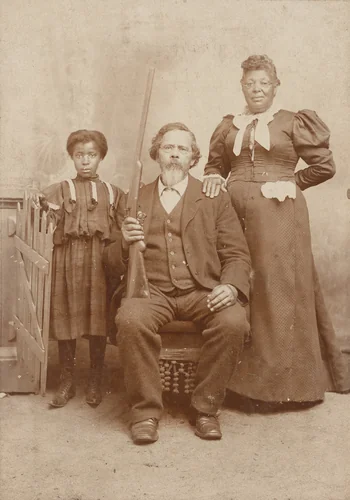 Portrait of a Family by American 19th Century, photograph, 1885-1899