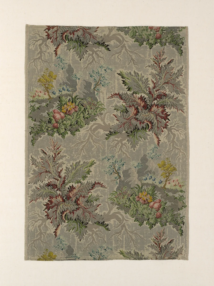 Panel by France, textile, 1724-1744