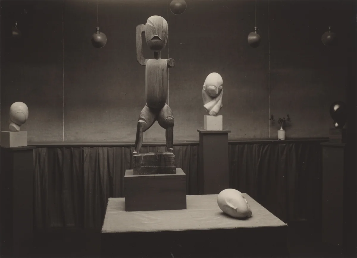 Brancusi Exhibition at 291 by Alfred Stieglitz, photograph, 1914