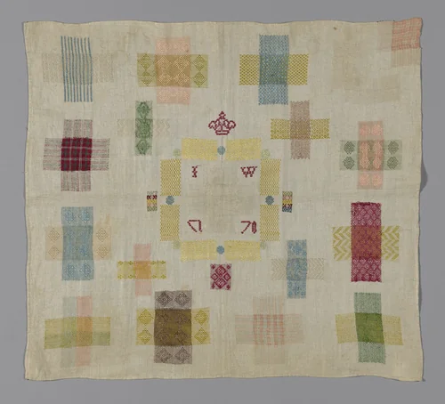 Darning Sampler by England, Germany, or Netherlands, textile, 1770