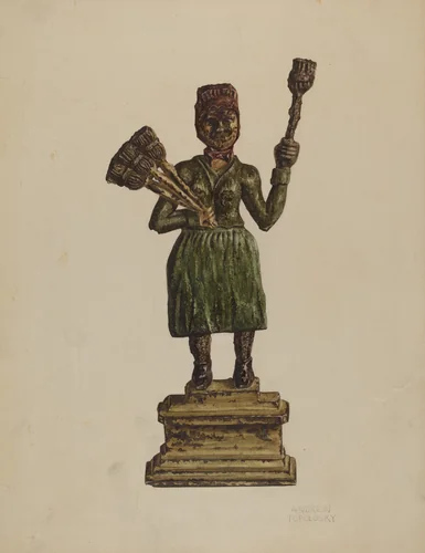 Fireplace Ornament by Andrew Topolosky, index of american design, 1939