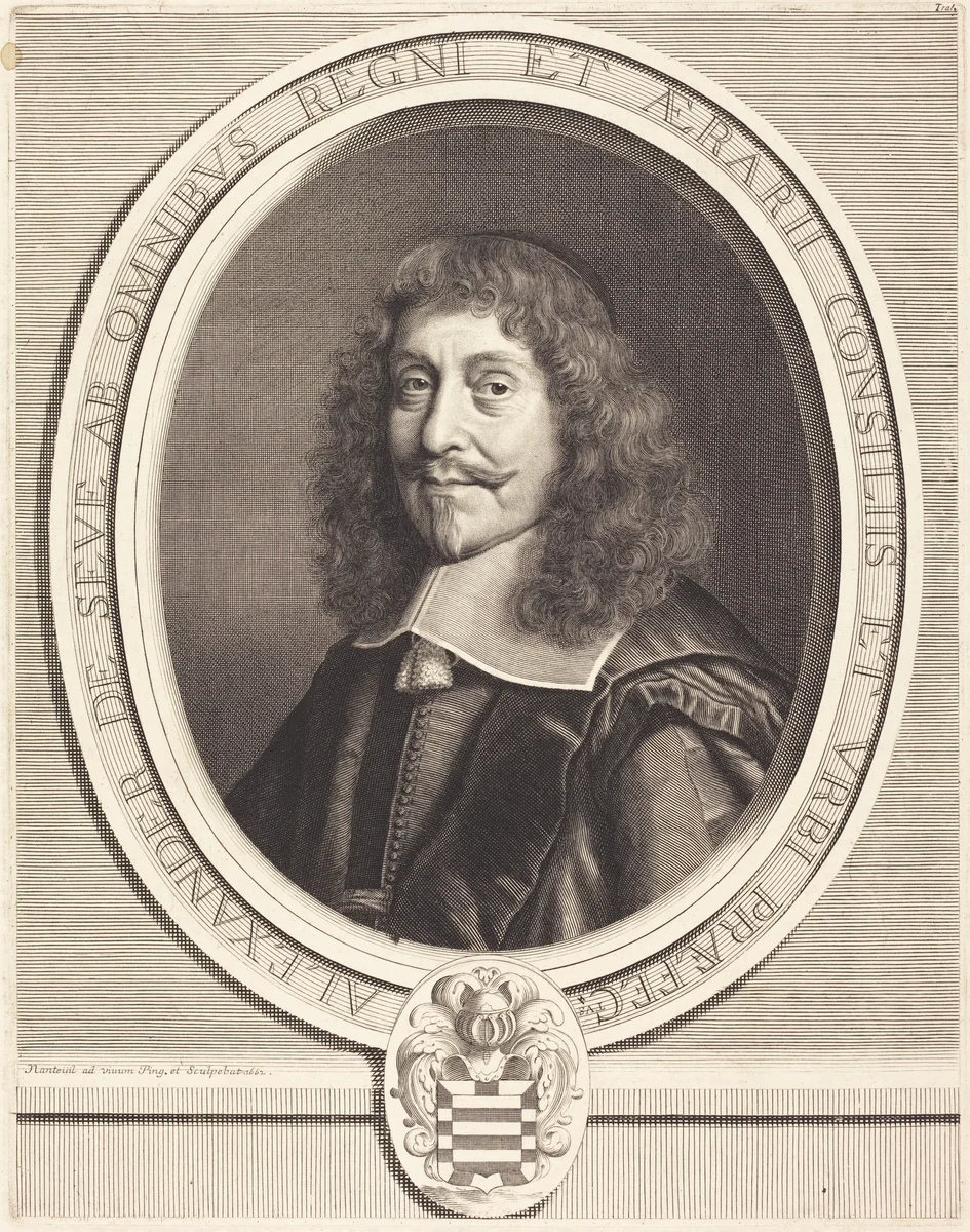 Alexander de Seve by Robert Nanteuil, print, 1662