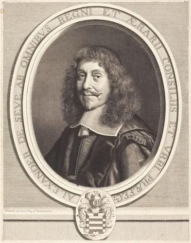 Alexander de Seve by Robert Nanteuil, print, 1662