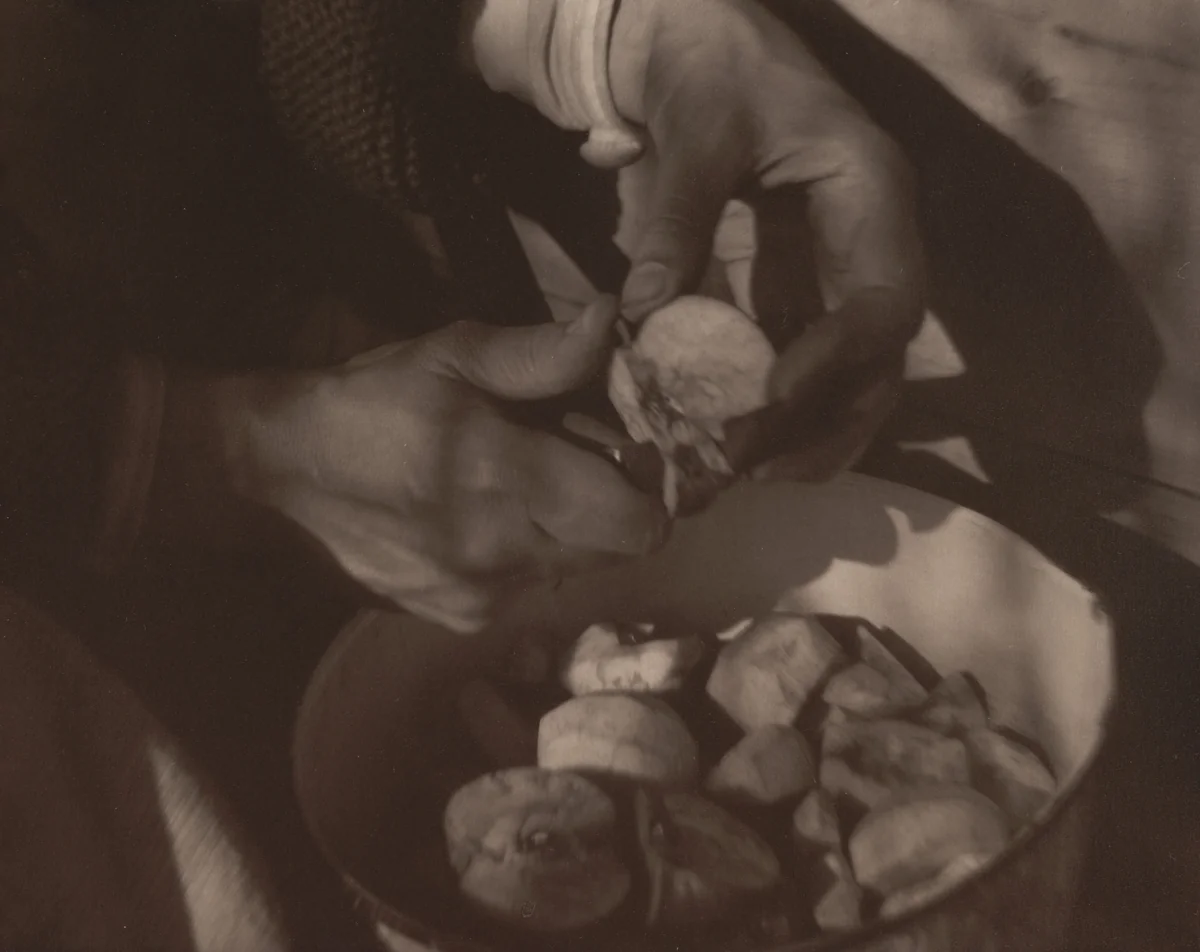 Georgia O'Keeffe - Hands by Alfred Stieglitz, photograph, 1920