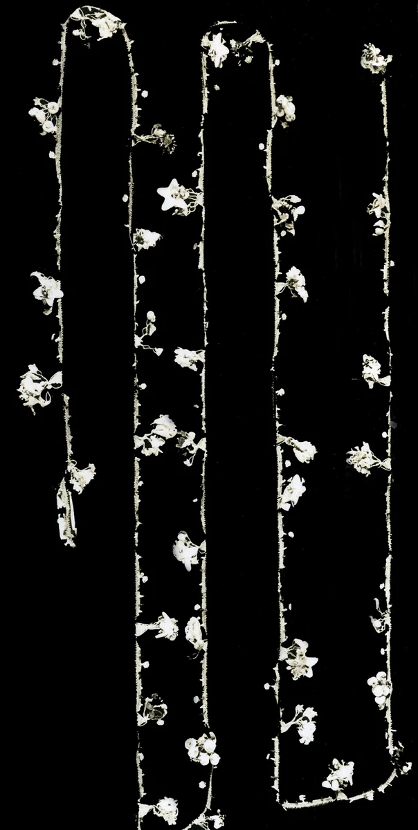 Edging by Eastern Mediterranean, probably Cyprus, textile, 1875-1900