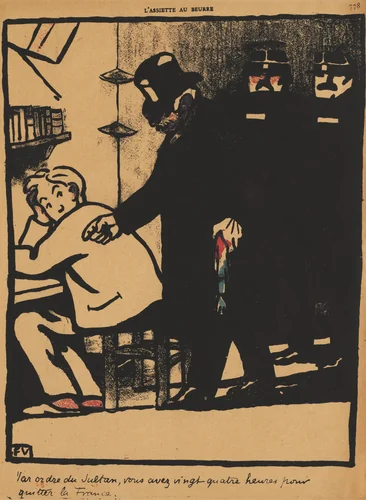 By order of the Sultan... by Félix Vallotton, print, 1901