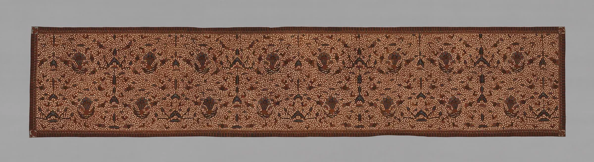 Iket (Headcloth) by Indonesia, Central Java, textile, 1801-1900