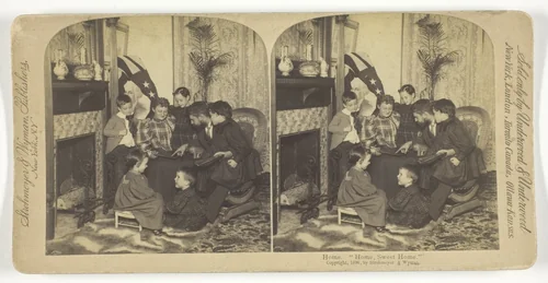 Home, Sweet Home by Underwood & Underwood, photograph, 1896