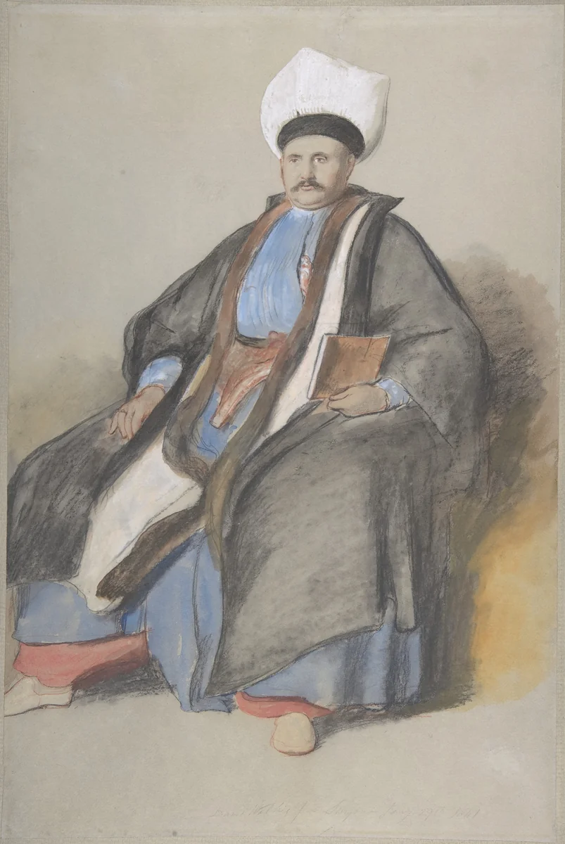 Abram Incab Messir by Sir David Wilkie, drawing, 1841