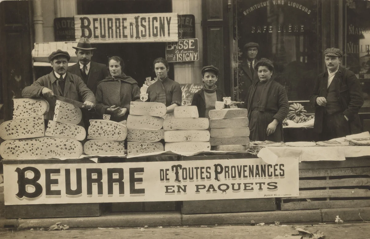 Beurre d’Isigny, Paris by Unidentified Photographer, photograph, 1908