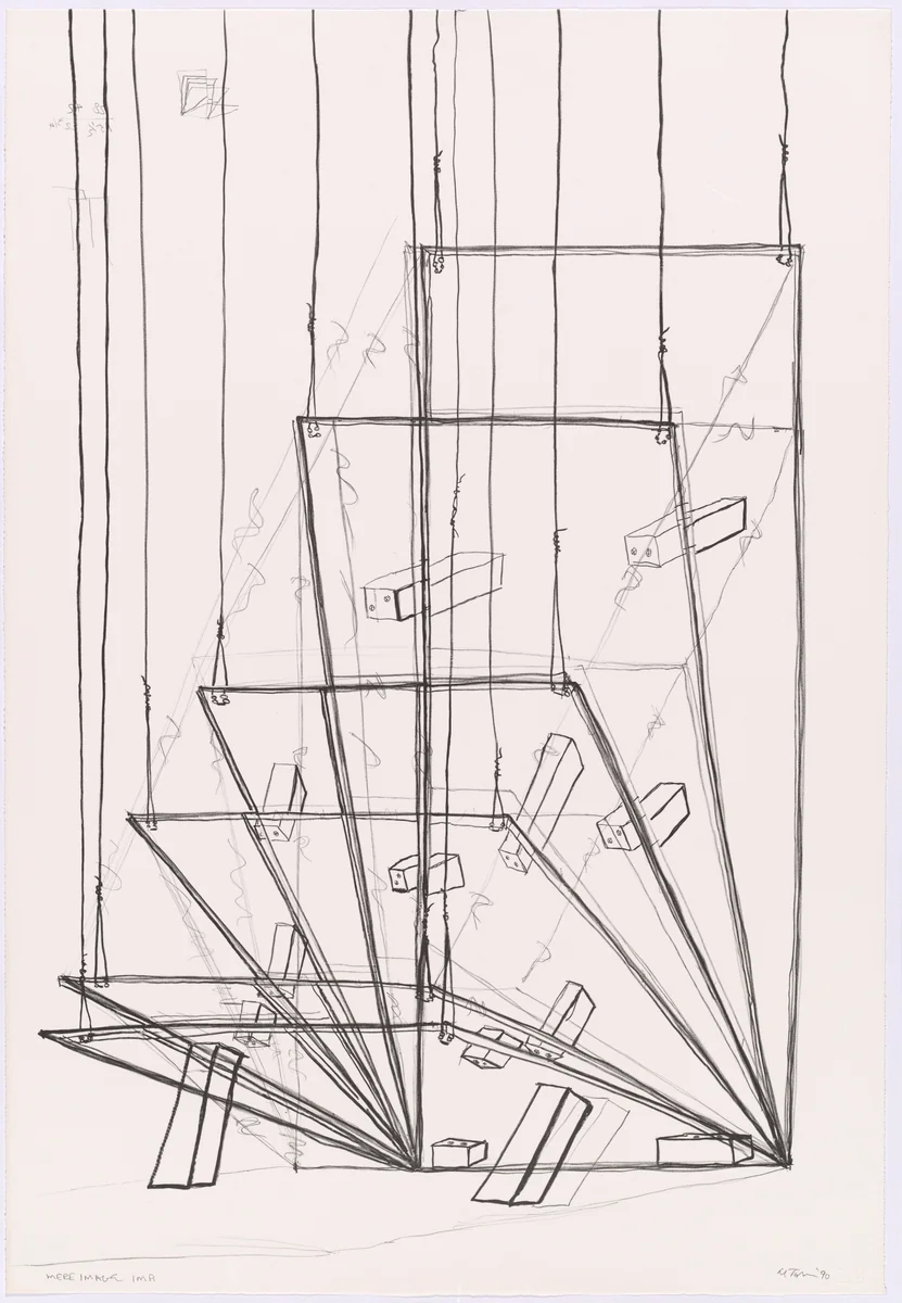 Untitled (Planes) by Al Taylor, print, 1990