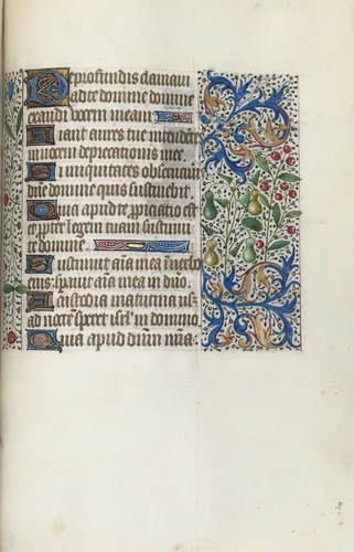 Book of Hours (Use of Rouen): fol. 145r by Master of the Geneva Latini, book, 1465-1475