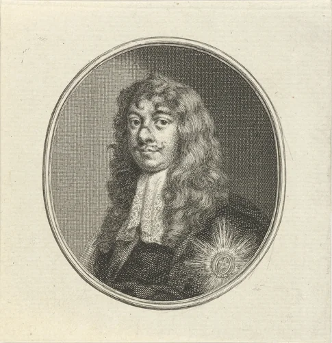 Portret van Henry Bennett, graaf van Arlington by Jacob Houbraken, print, 1708-1766