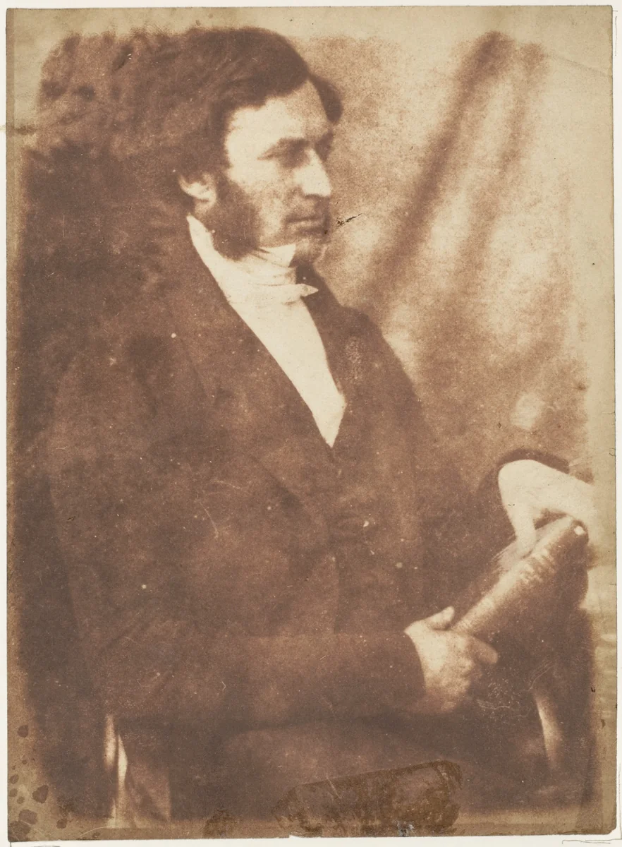 [Man] by Hill and Adamson, photograph, 1843-1847