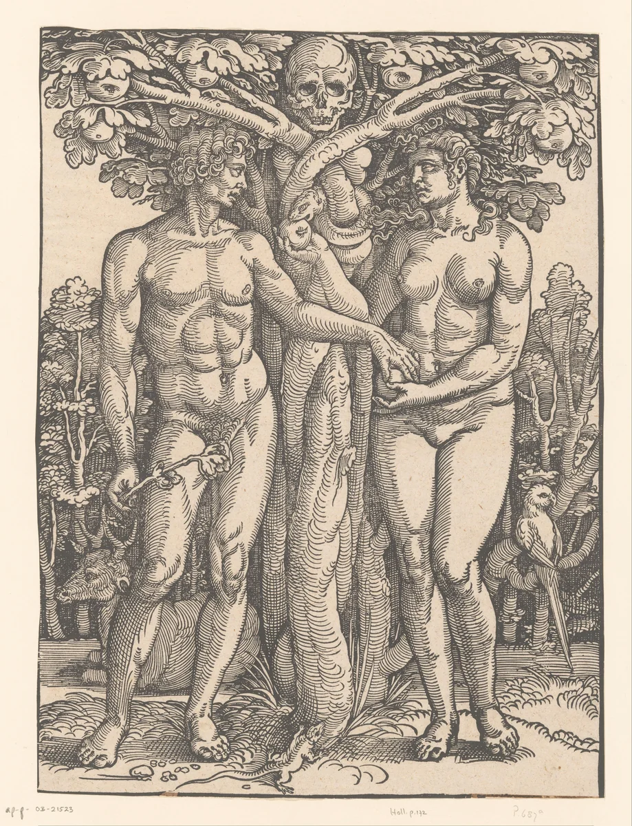 Zondeval by anonymous, print, 1550