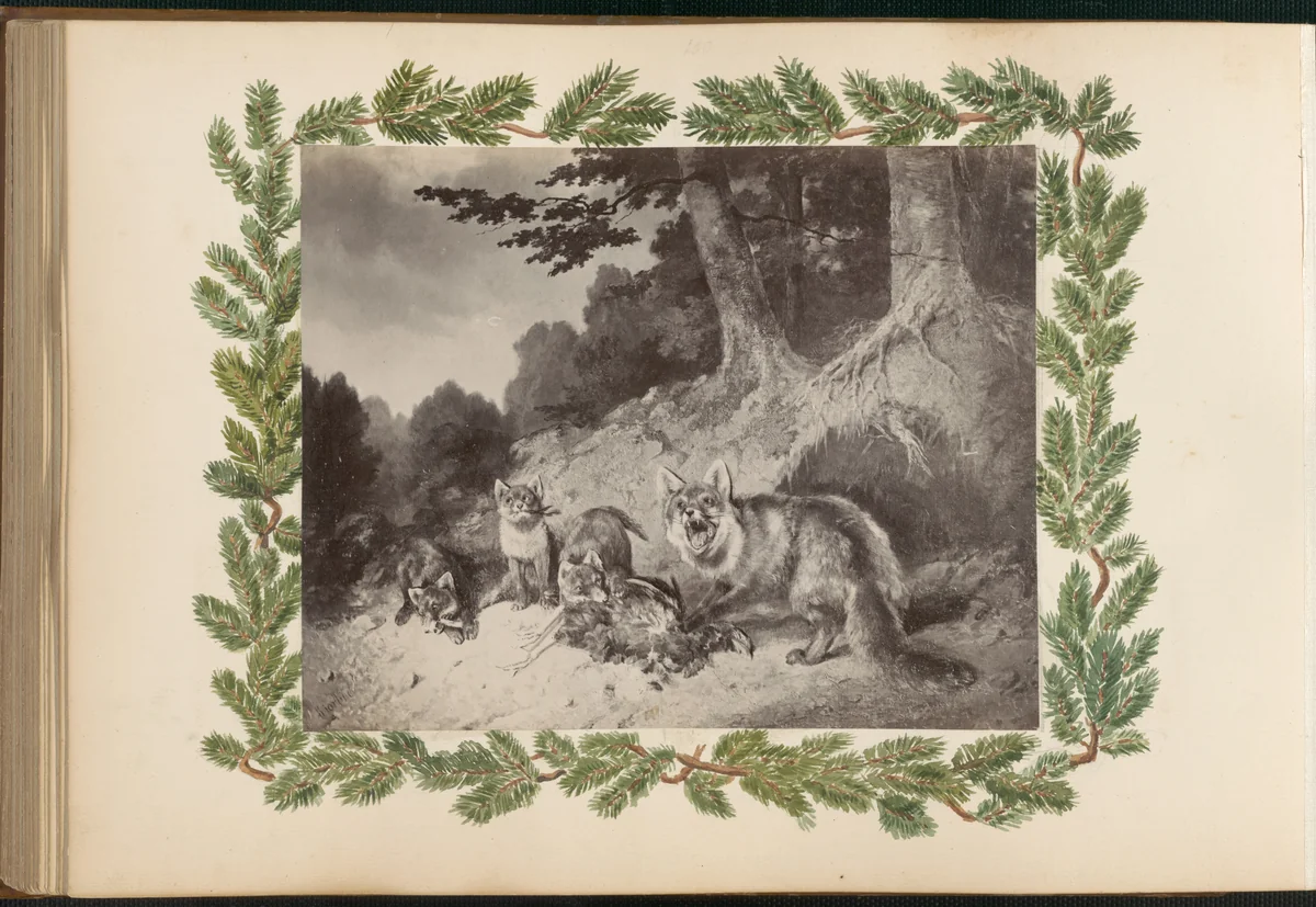 The Madame B Album by Marie-Blanche Hennelle Fournier, photograph, 1870-1879