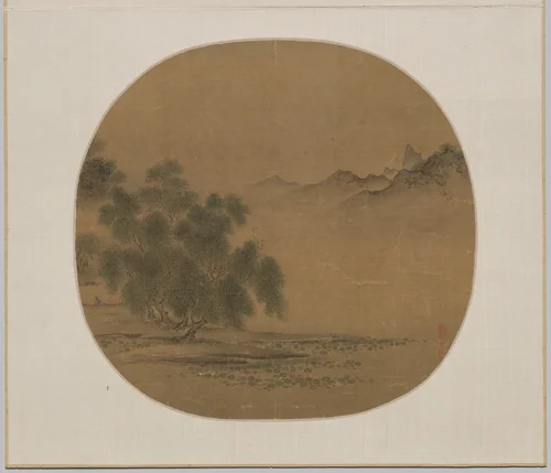 Willows by Unknown, painting, 1100-1199