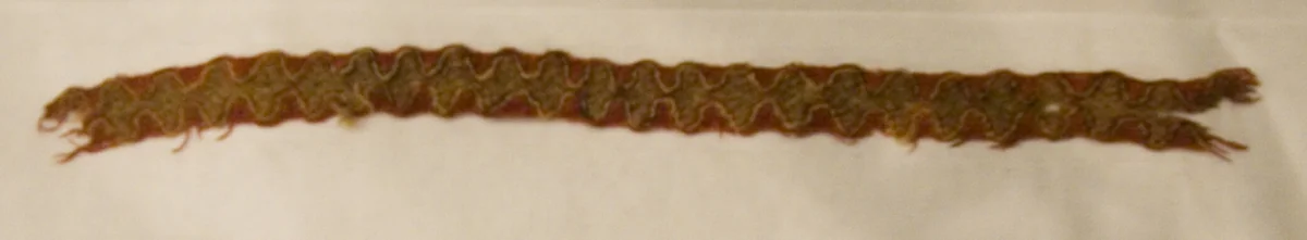 Fragment (Band) by Peru, textile