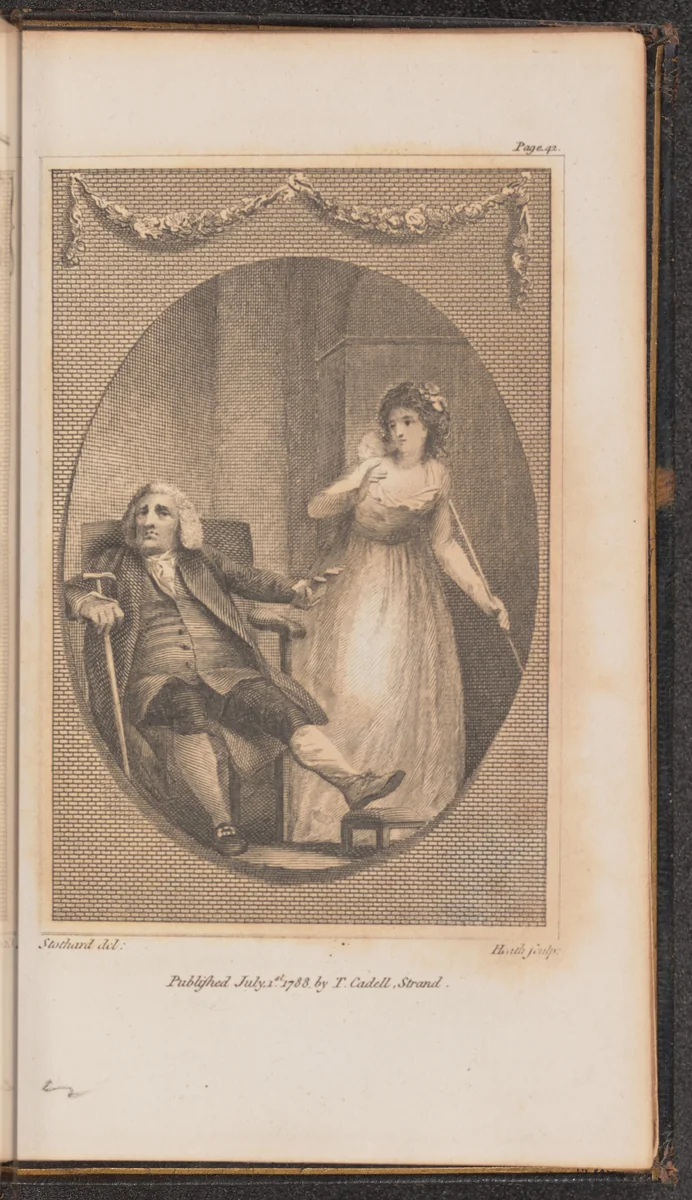 Illustration for Canto II by Charles Heath, print, 1788