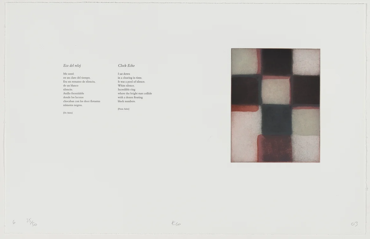 Eco del reloj [Clock Echo] by Sean Scully, portfolio, 2003