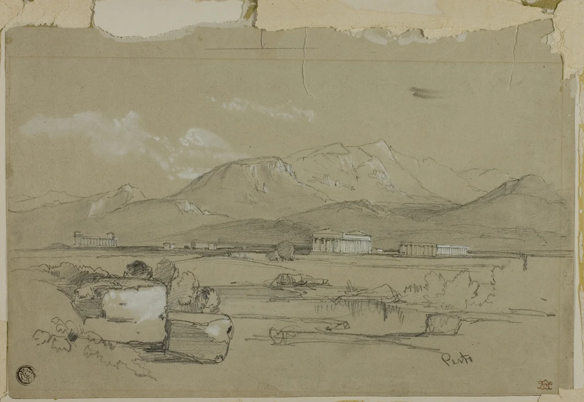 Pesto by William Leighton Leitch, drawing, 1824-1883