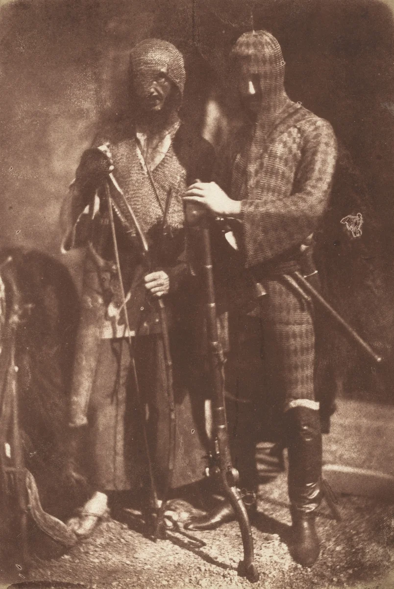 Afghan or Circassian Armour by David Octavius Hill, Robert Adamson, photograph, 1843