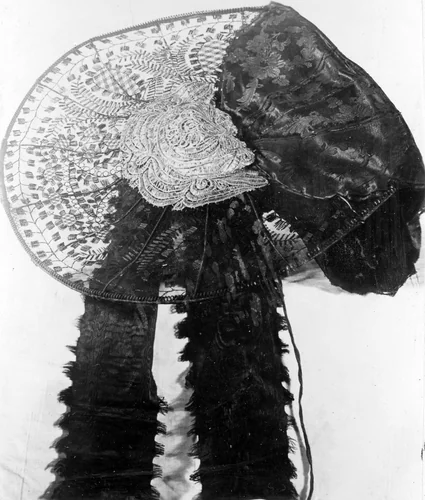 Headdress by Germany, Württenberg, textile, 1801-1900