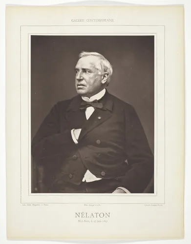 Nélaton by Pierre Petit, photograph, 1871-1878