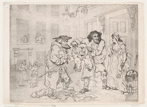 Traffic by Thomas Rowlandson, print, 1791-1794