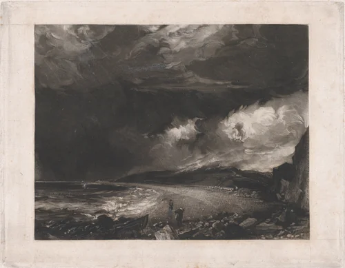 Weymouth Bay by David Lucas, print, 1830