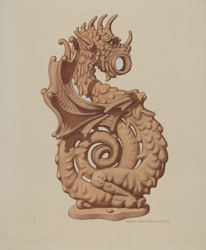 Fence by Rose Campbell-Gerke, index of american design, 1941