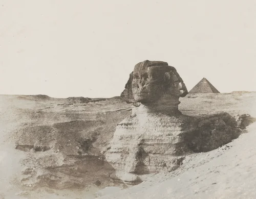 The Sphinx by John Beasley Greene, photograph, 1848-1858