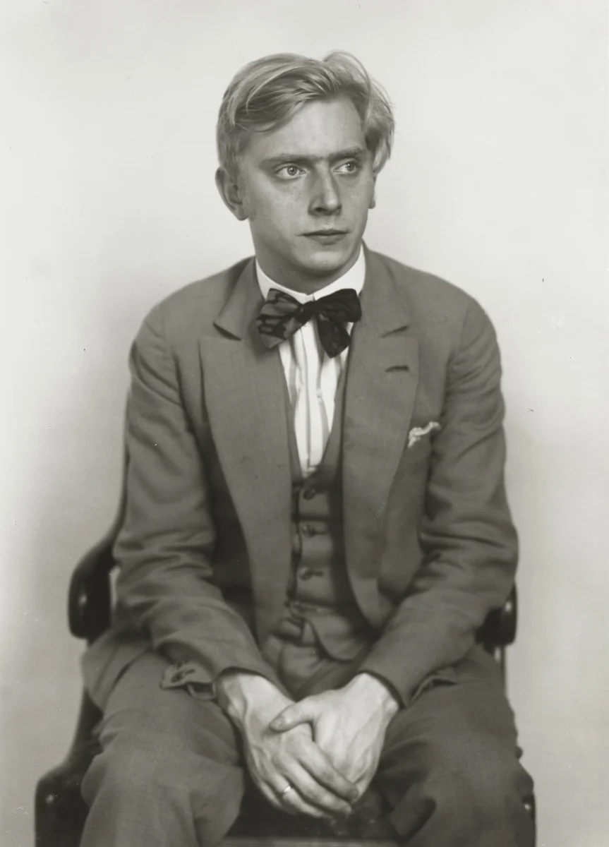 Composer [Walter Michael Berten] by August Sander, photograph, 1926