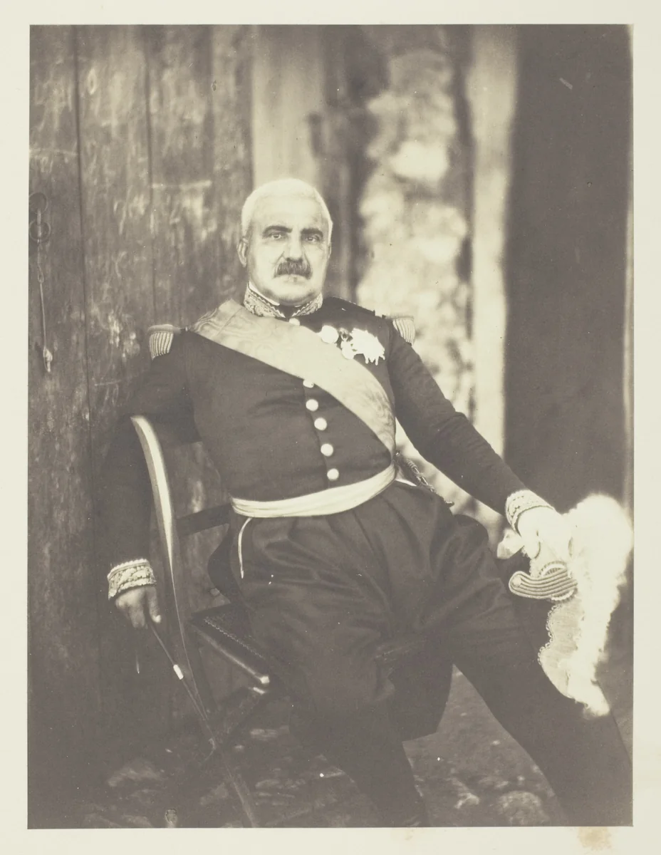 Marshal Pélissier by Roger Fenton, photograph, 1855