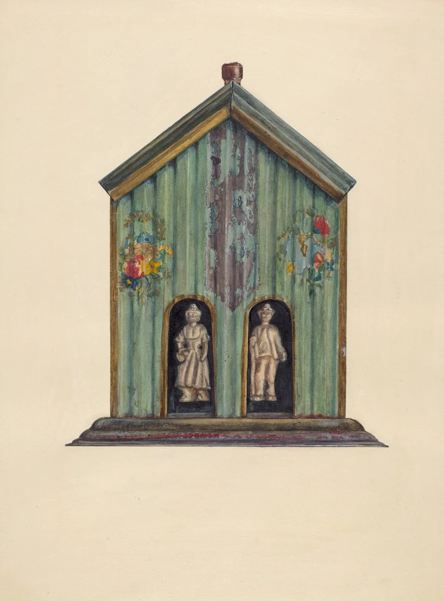 Barometer by Max Fernekes, index of american design, 1936