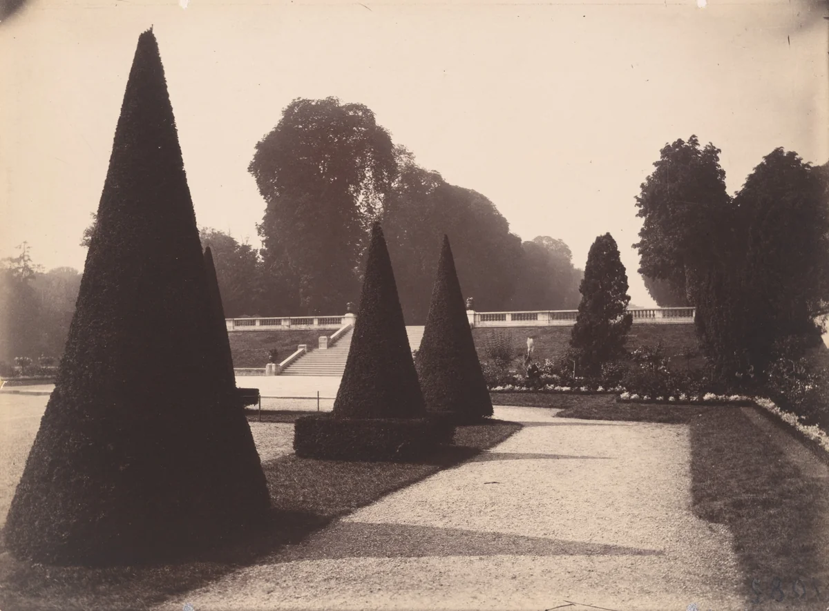 Saint-Cloud by Eugène Atget, photograph, 1921