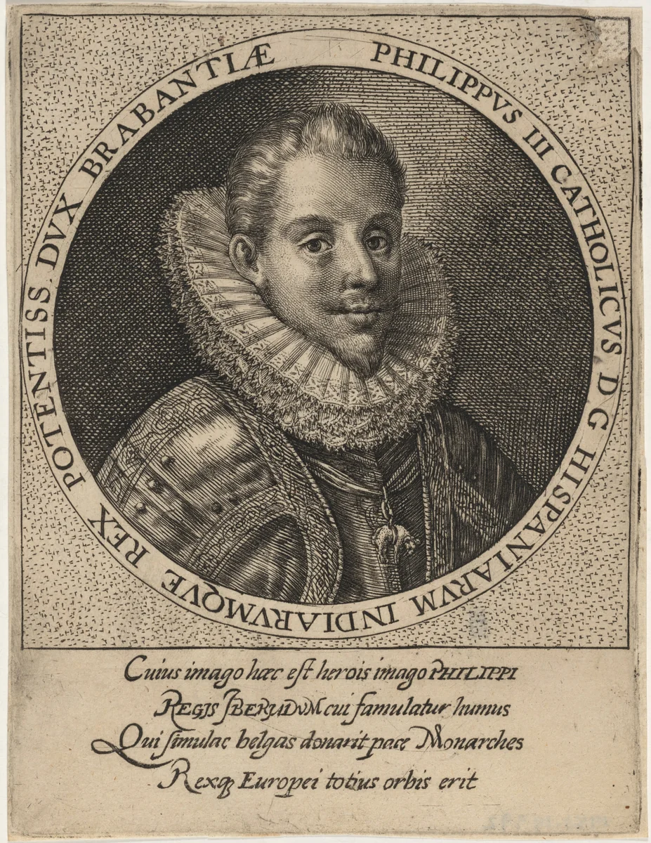 Philip III, King of Spain by Unknown 19th Century, print, 1800-1899