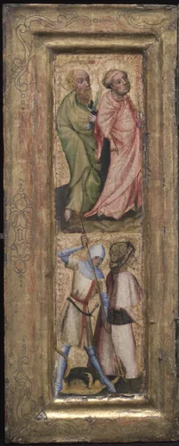 St. Peter, St. Paul, St. George, and St. James the Greater by Unknown, painting, 1419-1429
