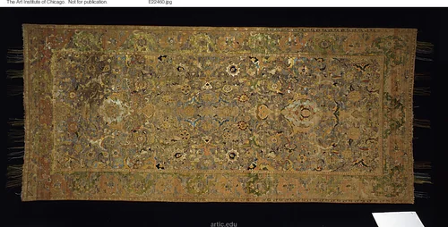 Carpet by Central Iran, textile, 1601-1625