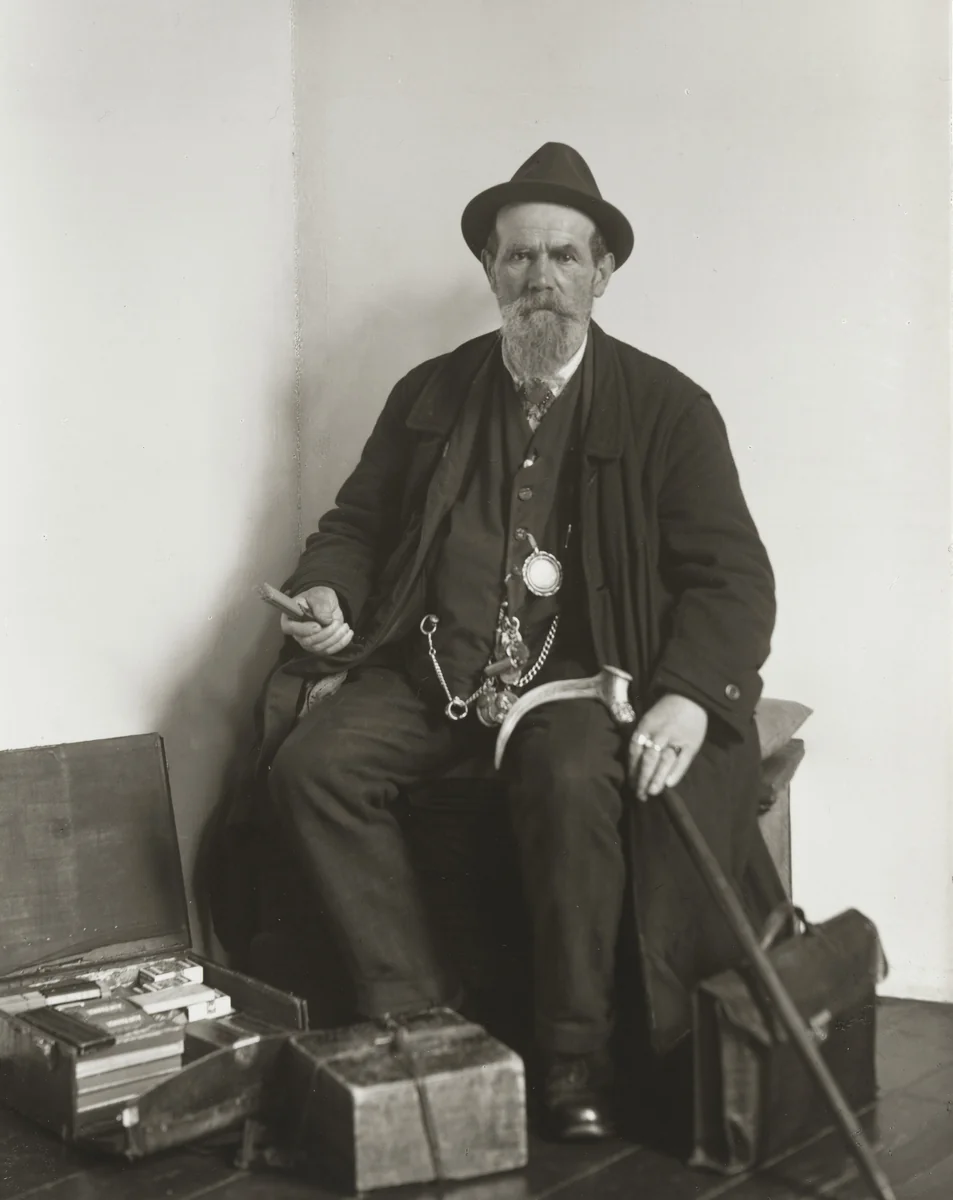 Merchant by August Sander, photograph, 1924
