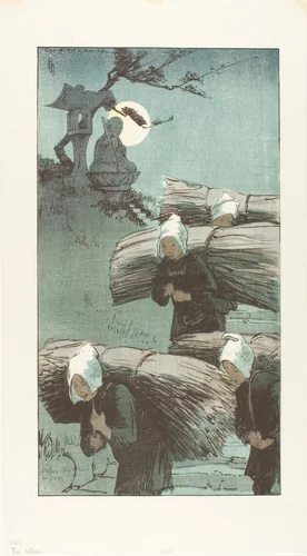 The Return by Helen Hyde, print, 1907