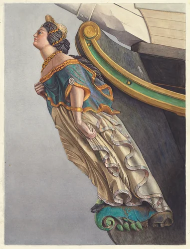 Figurehead by Elizabeth Moutal, index of american design, 1937