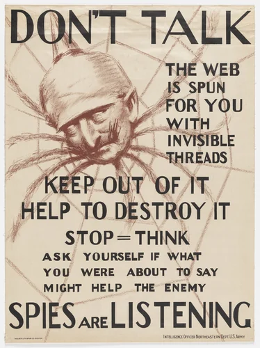 Don't Talk by Unknown Artist, design, 1914