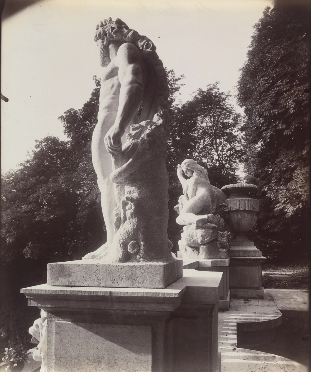 Saint-Cloud by Eugène Atget, photograph, 1923