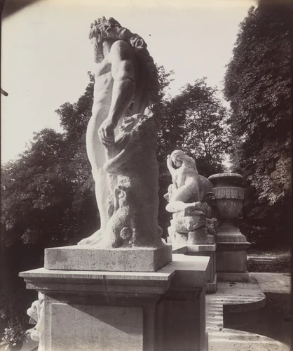 Saint-Cloud by Eugène Atget, photograph, 1923