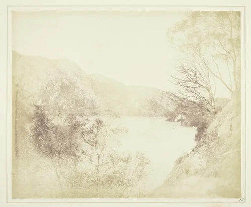 Loch Katrine by William Henry Fox Talbot, photograph, 1844
