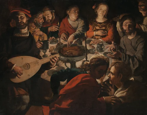 The Marriage at Cana by Unknown, painting, 1530-1532